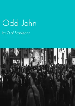 Odd John by Olaf Stapledon pdf Book