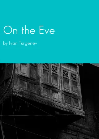 On the Eve by Ivan Turgenev pdf Book