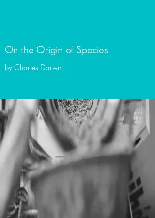 On the Origin of Species by Charles Darwin pdf Book