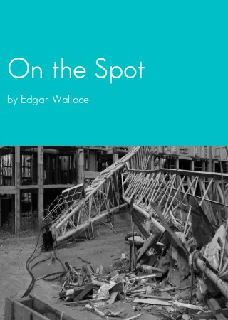 On the Spot by Edgar Wallace pdf Book