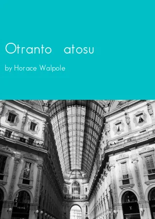 Otranto Şatosu by Horace Walpole pdf Book