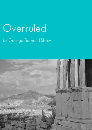 Overruled by George Bernard Shaw pdf Book