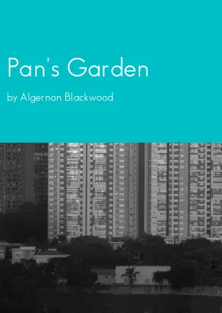 Pan's Garden by Algernon Blackwood pdf Book