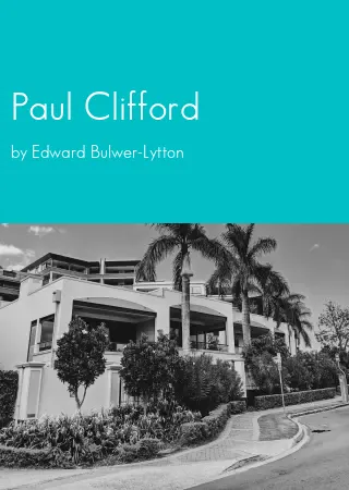 Paul Clifford by Edward Bulwer-Lytton pdf Book