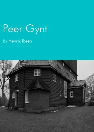 Peer Gynt by Henrik Ibsen pdf Book