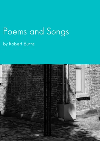 Poems and Songs by Robert Burns pdf Book