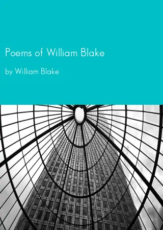 Poems of William Blake by William Blake pdf Book