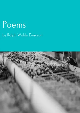 Poems by Ralph Waldo Emerson pdf Book