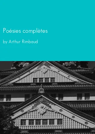 Poésies complètes by Arthur Rimbaud pdf Book