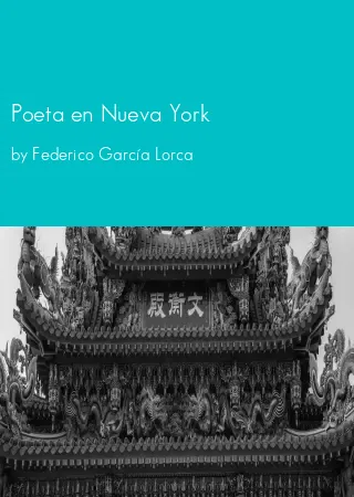 Poeta en Nueva York by Federico García Lorca pdf Book