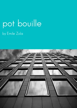 pot bouille by Emile Zola pdf Book