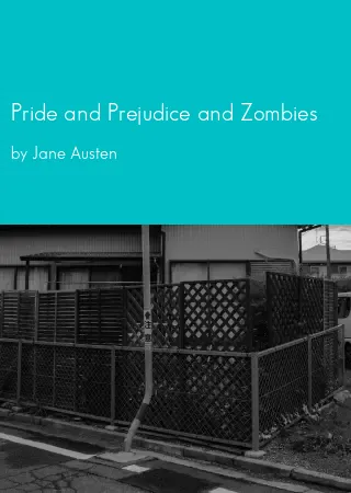 Pride and Prejudice and Zombies by Jane Austen pdf Book