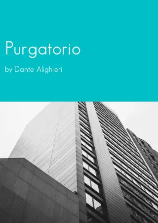 Purgatorio by Dante Alighieri pdf Book