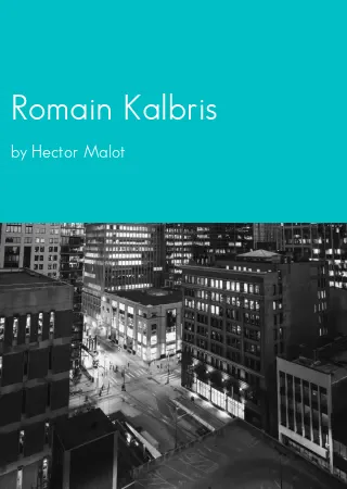 Romain Kalbris by Hector Malot pdf Book