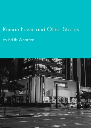 Roman Fever and Other Stories by Edith Wharton pdf Book