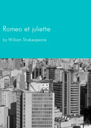 Romeo et juliette by William Shakespeare pdf Book