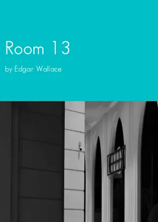 Room 13 by Edgar Wallace pdf Book