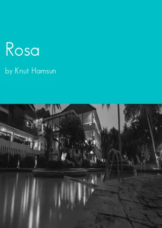 Rosa by Knut Hamsun pdf Book