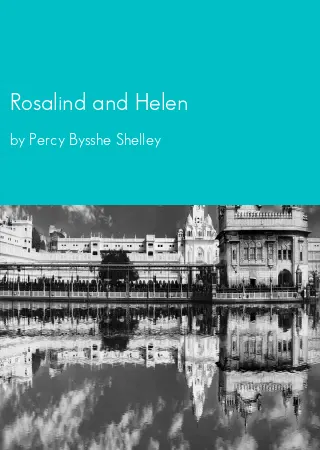 Rosalind and Helen by Percy Bysshe Shelley pdf Book