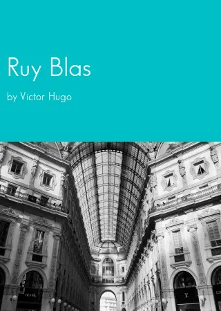 Ruy Blas by Victor Hugo pdf Book