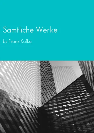 Sämtliche Werke by Franz Kafka pdf Book