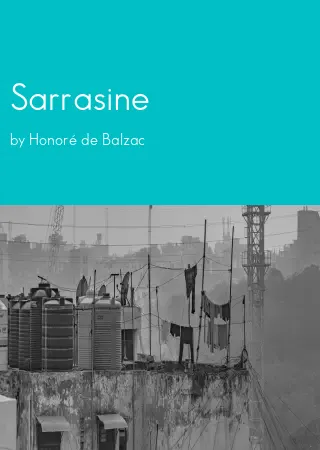 Sarrasine by Honoré de Balzac pdf Book