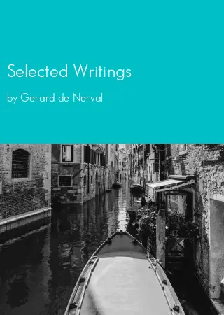 Selected Writings by Gerard de Nerval pdf Book