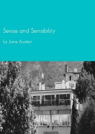 Sense and Sensibility by Jane Austen pdf Book