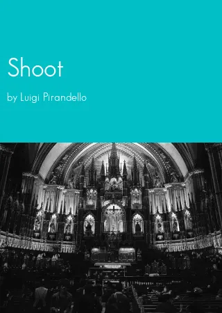 Shoot by Luigi Pirandello pdf Book