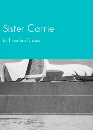 Sister Carrie by Theodore Dreiser pdf Book