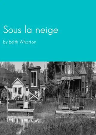 Sous la neige by Edith Wharton pdf Book