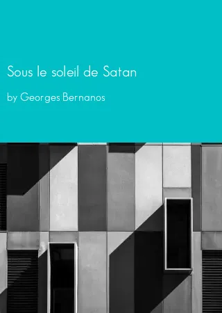 Sous le soleil de Satan by Georges Bernanos pdf Book