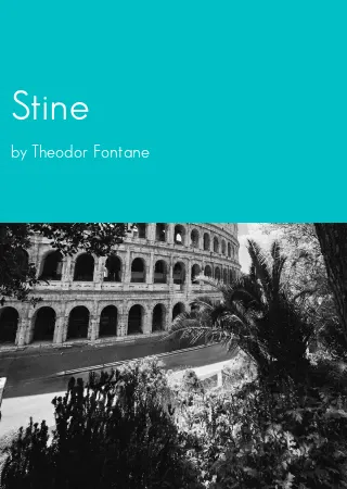 Stine by Theodor Fontane pdf Book