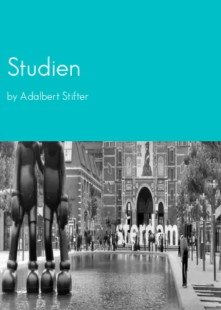 Studien by Adalbert Stifter pdf Book