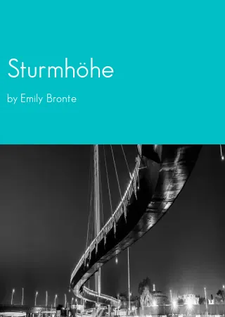 Sturmhöhe by Emily Bronte pdf Book