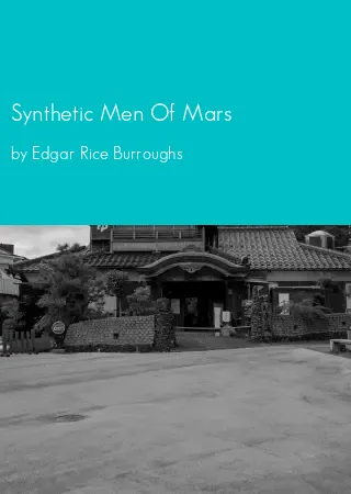 Synthetic Men Of Mars by Edgar Rice Burroughs pdf Book