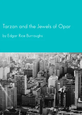 Tarzan and the Jewels of Opar by Edgar Rice Burroughs pdf Book