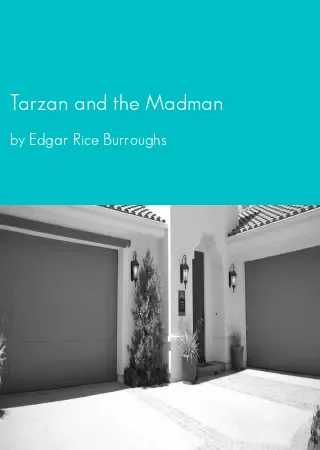 Tarzan and the Madman by Edgar Rice Burroughs pdf Book