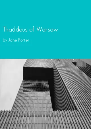 Thaddeus of Warsaw by Jane Porter pdf Book