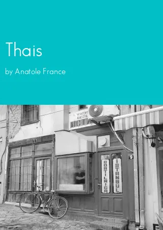 Thais by Anatole France pdf Book