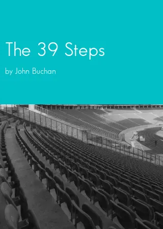 The 39 Steps by John Buchan pdf Book