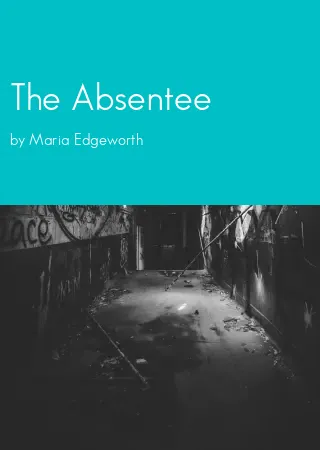 The Absentee by Maria Edgeworth pdf Book