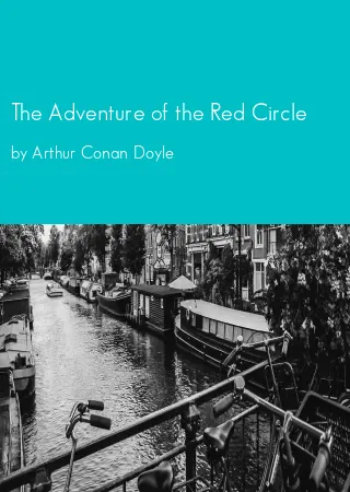 The Adventure of the Red Circle by Arthur Conan Doyle pdf Book