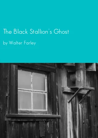 The Black Stallion's Ghost by Walter Farley pdf Book