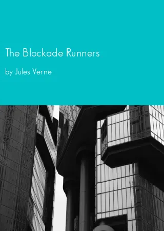 The Blockade Runners by Jules Verne pdf Book