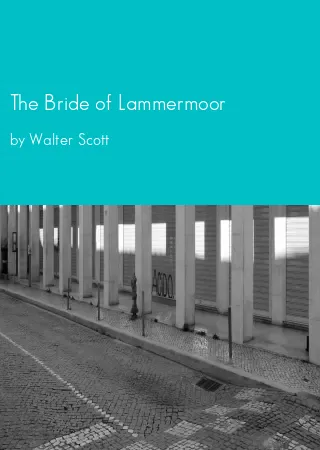 The Bride of Lammermoor by Walter Scott pdf Book