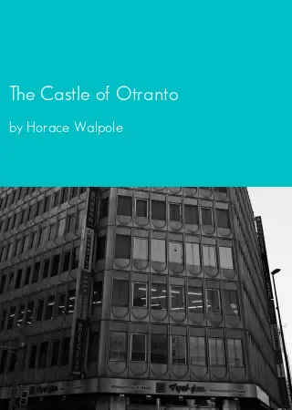 The Castle of Otranto by Horace Walpole pdf Book