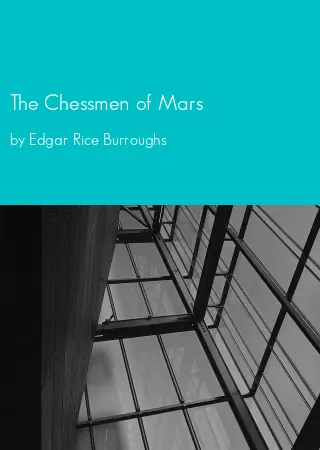 The Chessmen of Mars by Edgar Rice Burroughs pdf Book