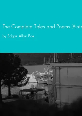 The Complete Tales and Poems (Vintage) by Edgar Allan Poe pdf Book