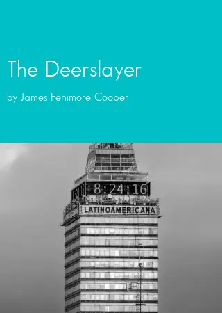 The Deerslayer by James Fenimore Cooper pdf Book